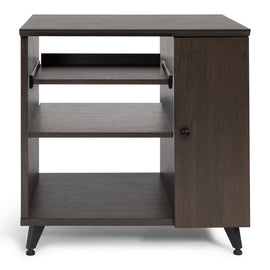 Gator Frameworks GFW-ELITESIDECAR-BRN Elite Series Sidecar Rack Cabinet w/ Shelf – Brown