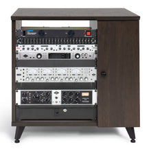 Load image into Gallery viewer, Gator Frameworks GFW-ELITESIDECAR-BRN Elite Series Sidecar Rack Cabinet w/ Shelf – Brown