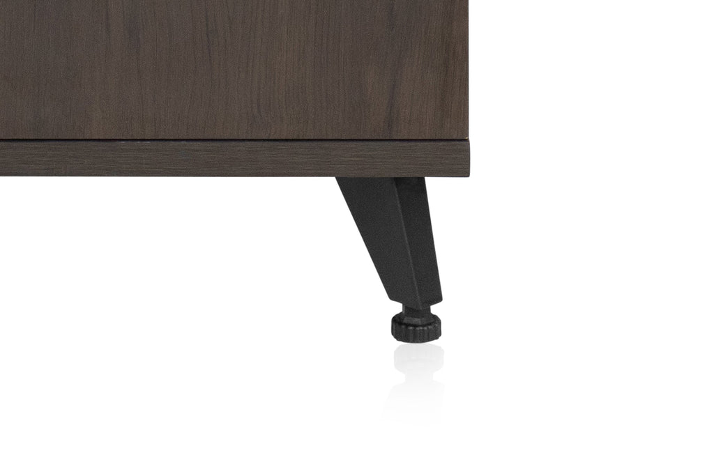 Gator Frameworks GFW-ELITESIDECAR-BRN Elite Series Sidecar Rack Cabinet w/ Shelf – Brown