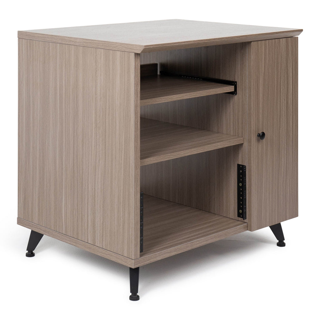 Gator Frameworks GFW-ELITESIDECAR-GRY Elite Series Sidecar Rack Cabinet w/ Shelf – GRY