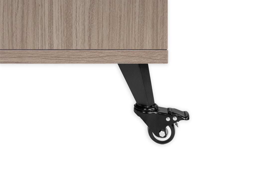 Gator Frameworks GFW-ELITESIDECAR-GRY Elite Series Sidecar Rack Cabinet w/ Shelf – GRY