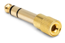 Load image into Gallery viewer, Hosa GHP-105 1/4 inch TRS Male to 3.5mm TRS Female Headphone Adapter