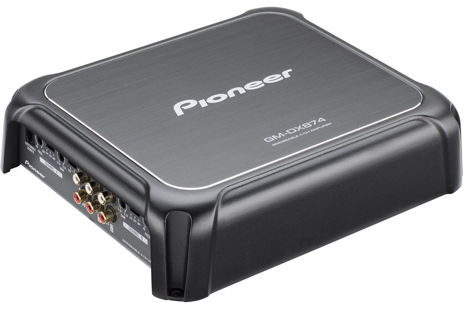 Pioneer GM-DX874 1200 Watts Class D 4-Channel Amplifier + 4 Gauge Amp Kit