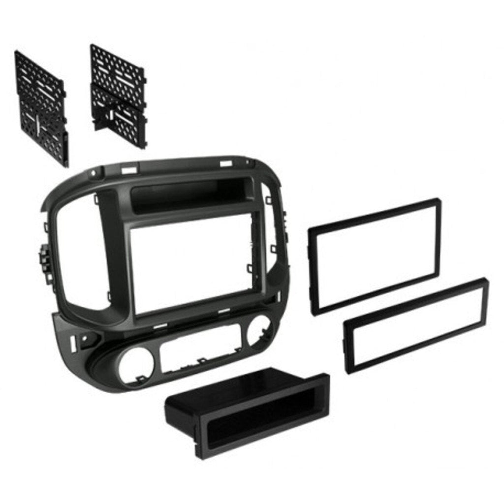GMK329BM Single/Double DIN Dash Kit Fit 2015–2021 Chevrolet Colorado & GMC Canyon