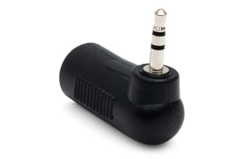 Hosa GMP-467 3.5mm TRS Female to 2.5mm TRS Male Right-angle Adapter