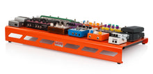 Load image into Gallery viewer, Gator Cases GPB-XBAK-OR Orange Aluminum Pedal Board - XL w/ Carry Bag