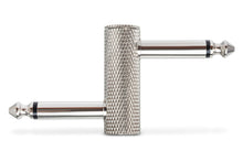 Load image into Gallery viewer, Hosa GPP-146 1/4 inch TS Male to 1/4 inch TS Male Offset Guitar Pedal Crank Coupler