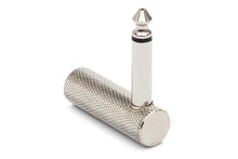 Load image into Gallery viewer, Hosa GPP-151 1/4 inch TS Female to 1/4 inch TS Male Right Angle Adapter