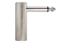Load image into Gallery viewer, Hosa GPP-151 1/4 inch TS Female to 1/4 inch TS Male Right Angle Adapter
