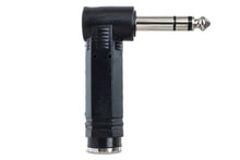 Load image into Gallery viewer, Hosa GPP-273 1/4 inch TRS Female to 1/4 inch TRS Male Right Angle Adapter