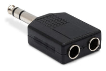 Load image into Gallery viewer, Hosa GPP-359 Dual 1/4" TRS Female to 1/4-inch TRS Male Adapter
