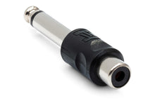 Load image into Gallery viewer, Hosa GPR-101 RCA Female to 1/4" TS Male Adapters 2-pack