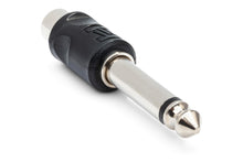 Load image into Gallery viewer, Hosa GPR-101 RCA Female to 1/4" TS Male Adapters 2-pack