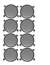 Load image into Gallery viewer, 8 Absolute 12" Subwoofer Metal Mesh Cover Waffle Speaker Grill Protect Guard DJ