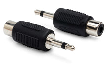 Load image into Gallery viewer, Hosa GRM-114 RCA Female to 3.5mm TS Male Adapters (2-pack)