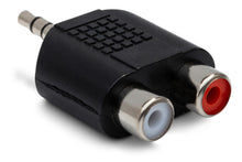 Load image into Gallery viewer, Hosa GRM-193 Dual RCA Female to 3.5mm TRS Male Adapter