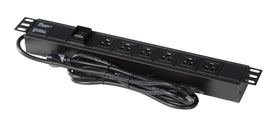 Gator Rackworks GRW-PWRVERT-6 6-Outlet Power Strip - UL