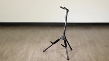 Load image into Gallery viewer, Ultimate Support GS-200 Genesis Series Plus Guitar Stand with One Click Push-Button Locking Leg Mechanism, Secure Head Stock Yoke, and Support Arms