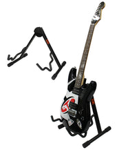 Load image into Gallery viewer, MR DJ GS200 16"H Lightweight Heavy-Duty A-Frame Single Guitar Stand