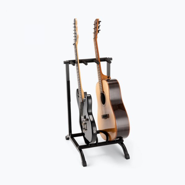 On-Stage GS7361 Three-Space Foldable Multi-Guitar Rack