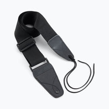 Load image into Gallery viewer, On-Stage GSA10BK Guitar Strap with Leather Ends