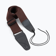Load image into Gallery viewer, On-Stage GSA10BR Guitar Strap with Leather Ends