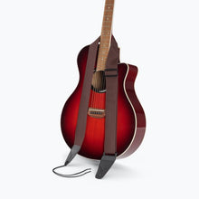 Load image into Gallery viewer, On-Stage GSA10BR Guitar Strap with Leather Ends