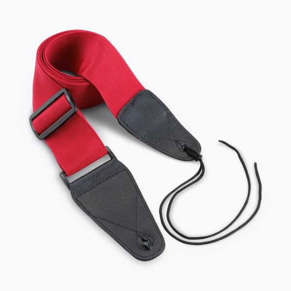 On-Stage GSA10BU Guitar Strap with Leather Ends