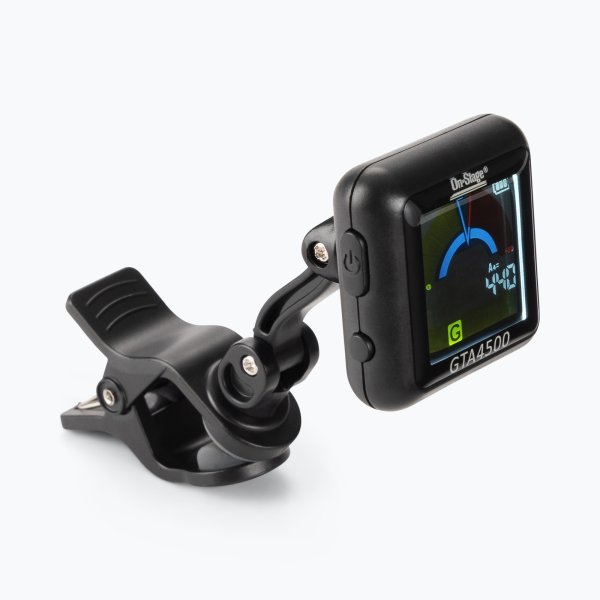On-Stage GTA4500 Rechargeable Clip-On Tuner