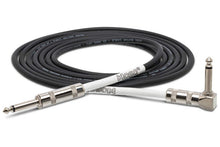 Load image into Gallery viewer, Hosa GTR-210R Straight to Right Angle Guitar Cable 10 foot
