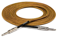 Load image into Gallery viewer, Hosa GTR-518 Straight to Same Guitar Cable 18 foot Tweed