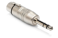 Load image into Gallery viewer, Hosa GXP-143 XLR Female to 1/4 inch TRS Male Adapter
