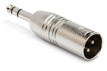 Load image into Gallery viewer, Hosa GXP-246 XLR Male to 1/4 inch TRS Male Adapter