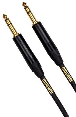 Mogami GOLD TRS-TRS-20 Balanced 1/4-inch TRS Male to 1/4-inch TRS Male Patch Cable - 20 foot
