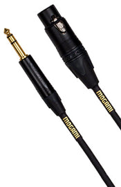 Mogami GOLD-TRSXLRF-50 Balanced XLR Female to 1/4-inch TRS Male Patch Cable - 50 foot