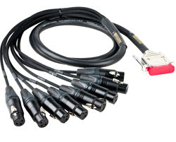 Mogami GOLD-DB25-XLRF-03 8-channel Analog Interface Cable - 3 foot