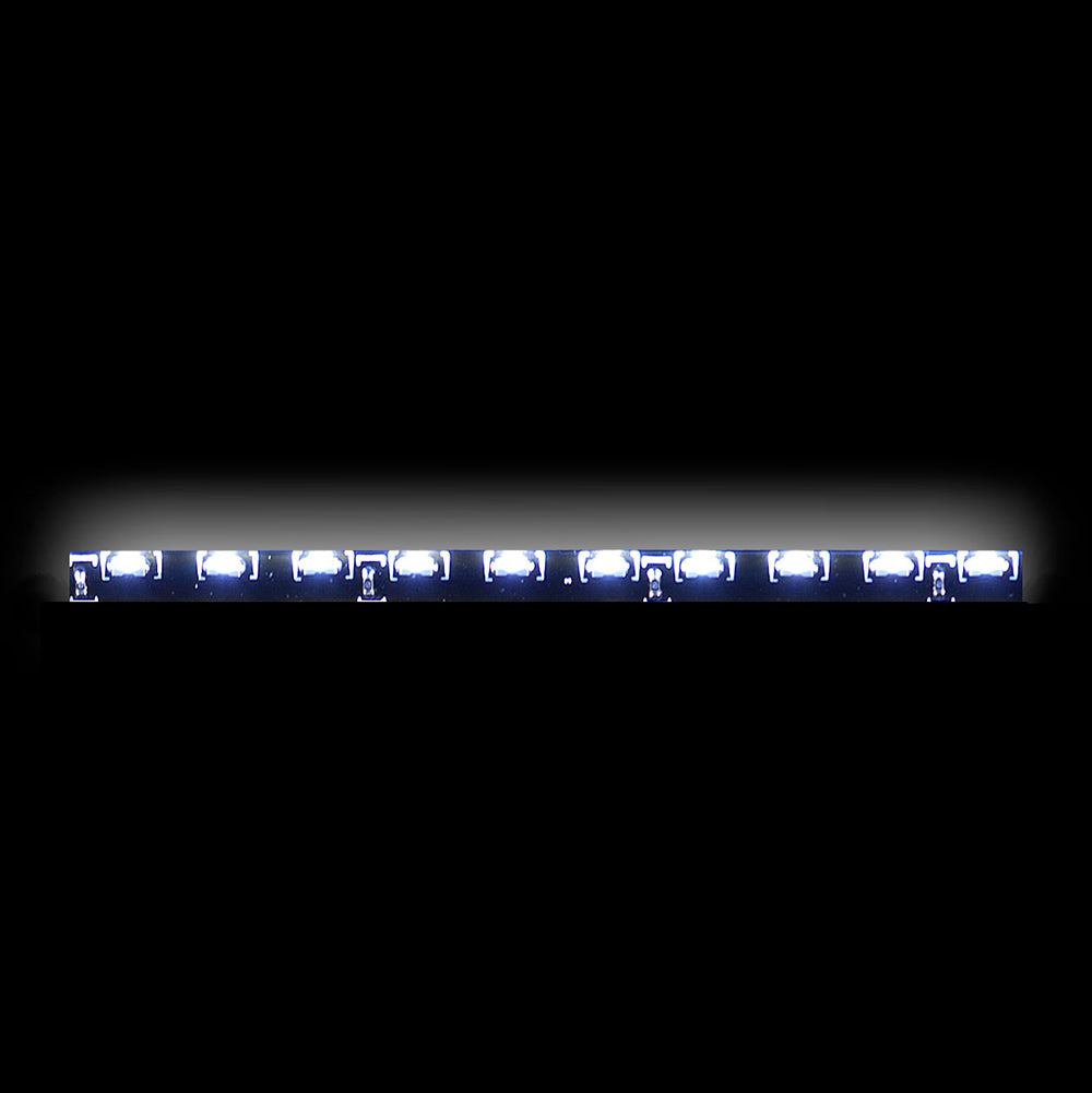 Heise H-B350-BLK 5050 Blue/Black Light Strip with Black Base - 3 Meter, 60 LED, Retail