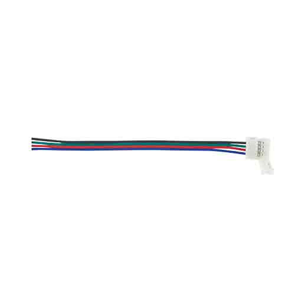 Heise H-QCRGB-1 Quick Connector for 5MGB-1 LED Lights - 6 Inch, 4-Pack