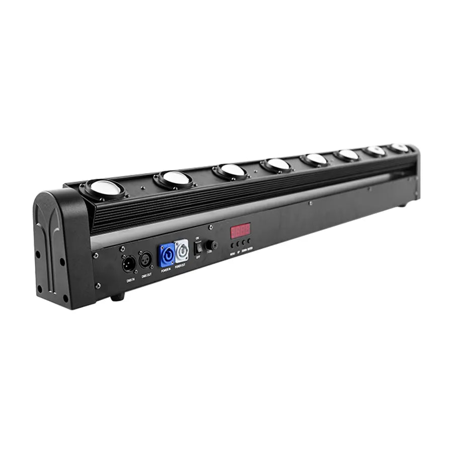 2 MR DJ ELMH800 8 Eye 8x12W RGBW LED Beam Moving Head Spotlight Lighting Pro Equipment Church Wedding DJ Party KTV Show