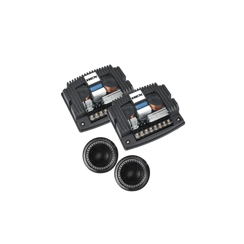Diamond Audio H600A HEX Series 6.75” 2-Way Component Set w/Aluminum Dome Tweeter