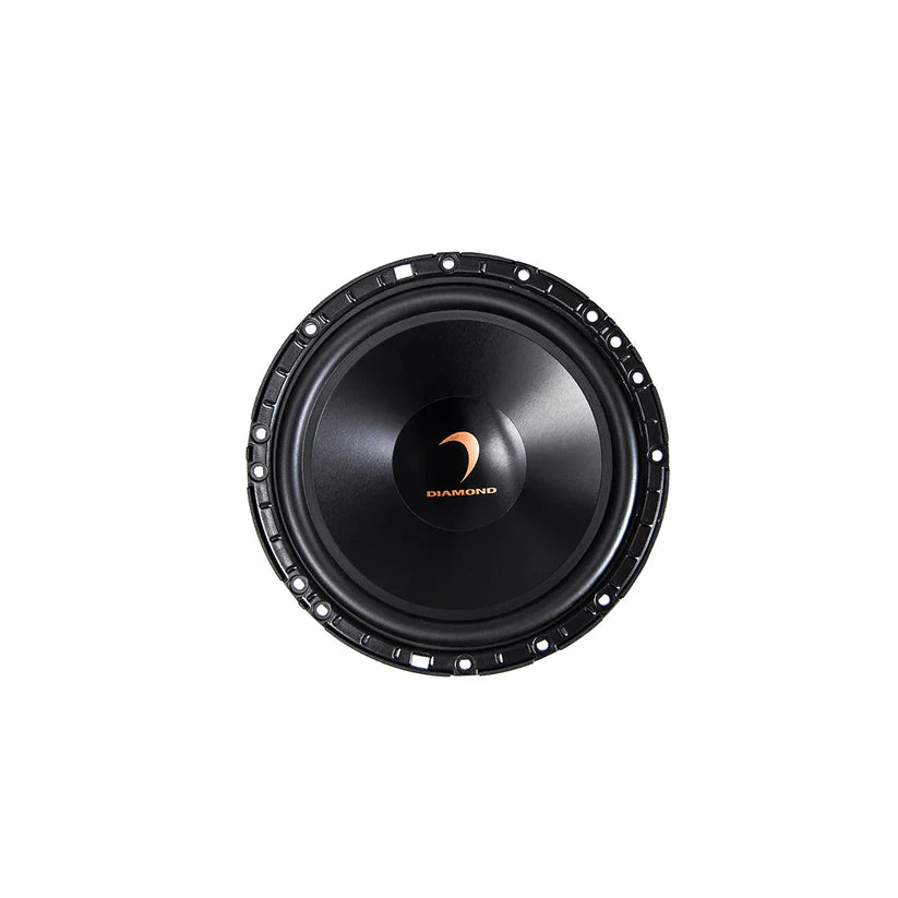 Diamond Audio H65A HEX Series 6.5 “ 2-Way Component Set w/25mm Aluminum Dome Tweeter
