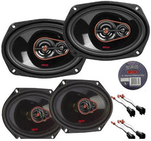 Load image into Gallery viewer, Cerwin Vega 6x9" 420W Rear &amp; 6x8" 360W Front Speakers Fit 98-11 Ford Crown Victoria + Electrical Tape