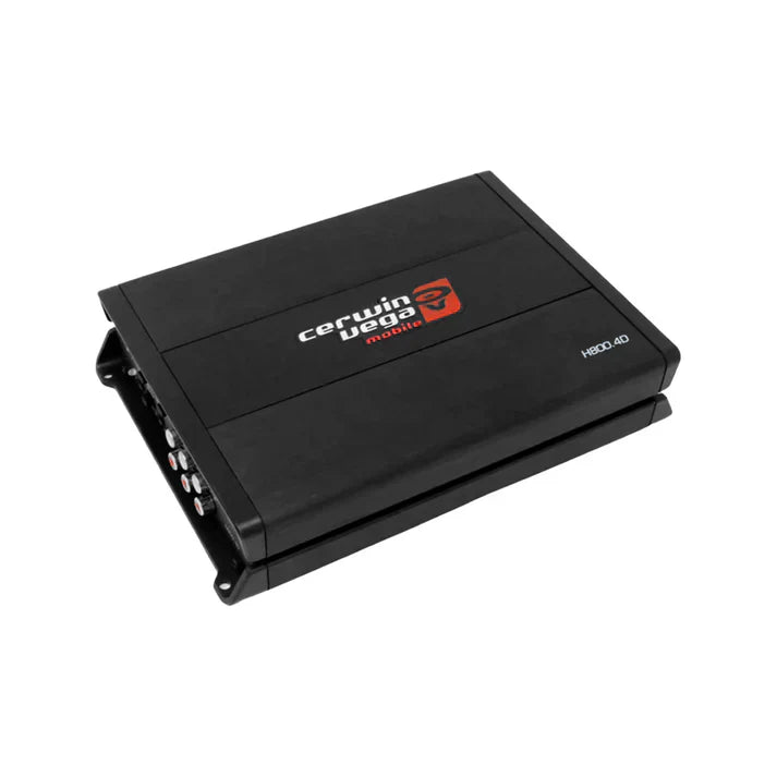 Cerwin Vega H800.4D HED 4-Ch 800W Full Class-D Amplifier + 8 Gauge Amp Kit