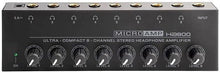 Load image into Gallery viewer, MR DJ Microamp HA800 Ultra-compact 8-channel stereo headphone amplifier