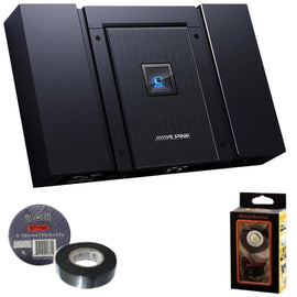Alpine HDA-F60 4-Channel Amplifier 150W x 4 Bundle