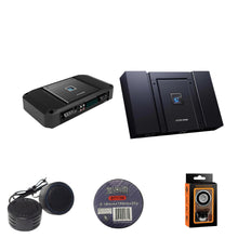 Load image into Gallery viewer, Alpine HDA-F60+R2-A150M Status Hi-Res 4-Ch &amp; Mono Sub Amp Bundle