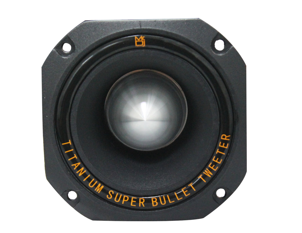 MR DJ HDT600B 600W 4" Piezo Horn Heavy Duty Super Strong Bullet Super Tweeter