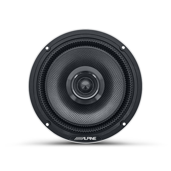 2 Alpine HDZ-65 600W Status Hi-Res 6.5” (16.5cm) 2-way Coaxial Speakers