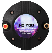 Load image into Gallery viewer, MR DJ HD700 700W PRO PA DJ High-Frequency Titanium Compression Horn Driver Tweeter