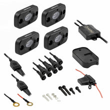 Load image into Gallery viewer, Heise HE-4TLRGBK RGB Accent Light Kit - 4 RGB Pods, 3 LED